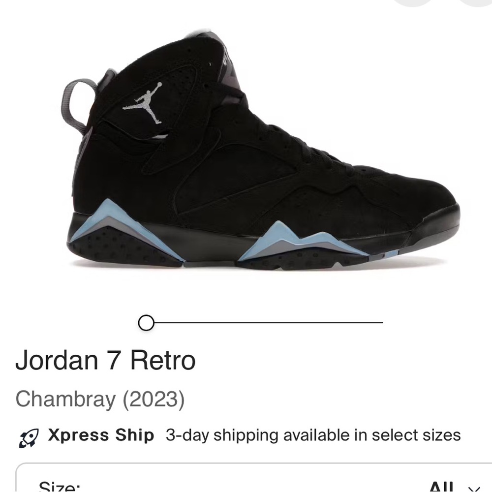 Jordan 7 Retro “Chambray”
